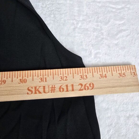 Universal Standard Iconic Geneva Luxe Dress Crepe Crew Neck Black 3XL (34-36) - Picture 4 of 8